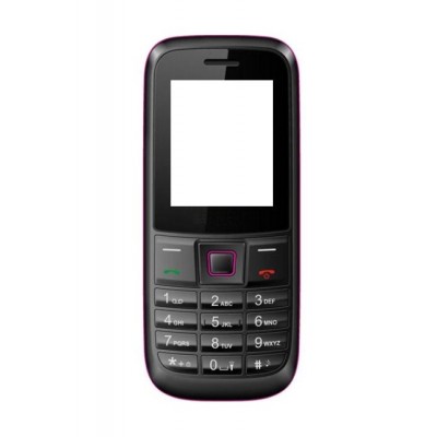 Full Body Housing For Maxx Mx101 Arc Black Magenta - Maxbhi.com
