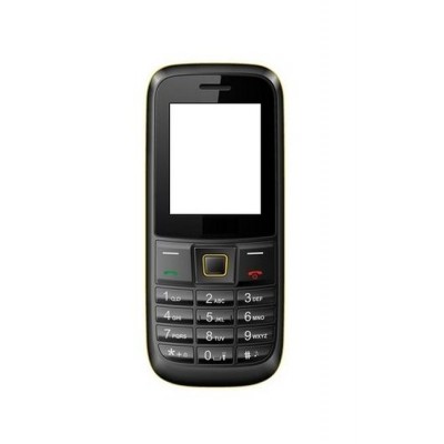 Full Body Housing For Maxx Mx101 Arc Black Yellow - Maxbhi.com