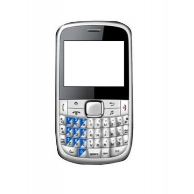 Full Body Housing For Videocon V1575 Qruz 2 Blue White - Maxbhi.com