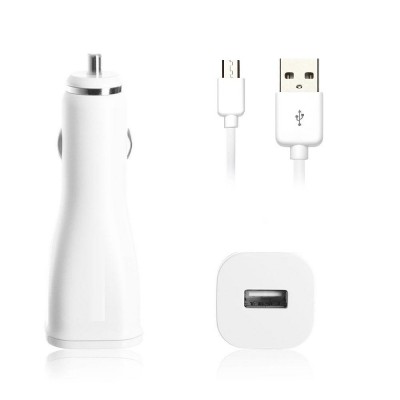 Car Charger for Sony Ericsson Xperia neo V MT11 with USB Cable