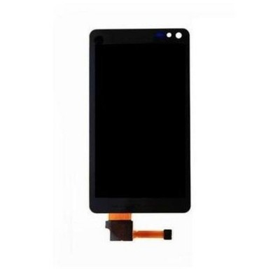 LCD with Touch Screen for Nokia N8 Silver