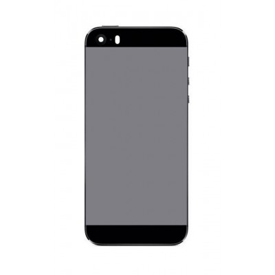 Back Panel Cover For Apple Iphone 5s Black - Maxbhi.com