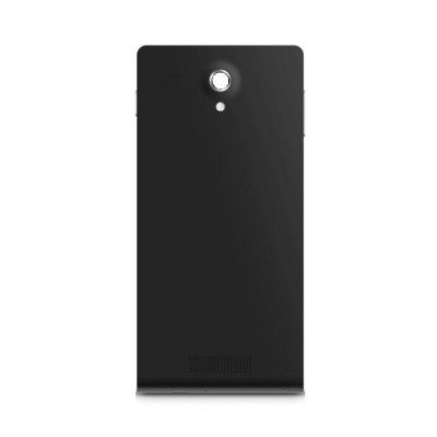 Back Panel Cover For Karbonn Titanium Octane Plus Black - Maxbhi.com