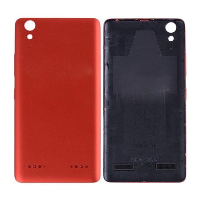 Back Panel Cover For Lenovo A6000 Plus Red - Maxbhi Com