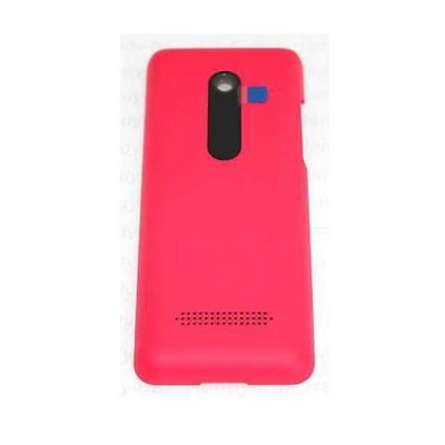 Back Panel Cover For Nokia 206 Magenta - Maxbhi.com