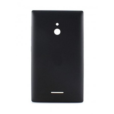 Back Panel Cover For Nokia Xl Dual Sim Rm1030 Rm1042 Black - Maxbhi.com