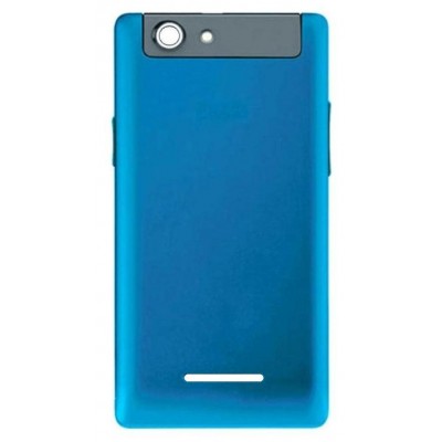 Back Panel Cover For Xolo A500s Blue - Maxbhi Com