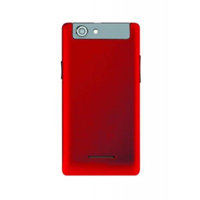 Back Panel Cover For Xolo A500s Ips Red - Maxbhi.com