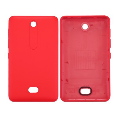 Back Panel Cover For Nokia Asha 501 Red - Maxbhi Com