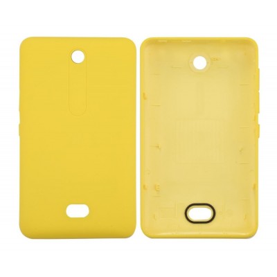 Back Panel Cover For Nokia Asha 501 Yellow - Maxbhi Com
