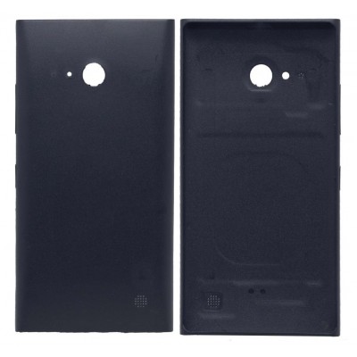 Back Panel Cover For Nokia Lumia 730 Dual Sim Black - Maxbhi Com