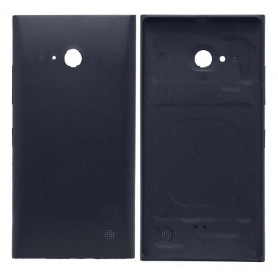Back Panel Cover For Nokia Lumia 730 Dual Sim Rm1040 Black - Maxbhi Com
