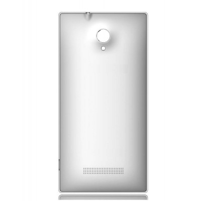 Back Panel Cover For Panasonic Eluga I Silver - Maxbhi.com