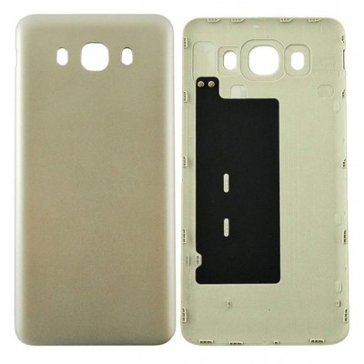 Back Panel Cover For Samsung Galaxy J7 2016 Gold - Maxbhi Com