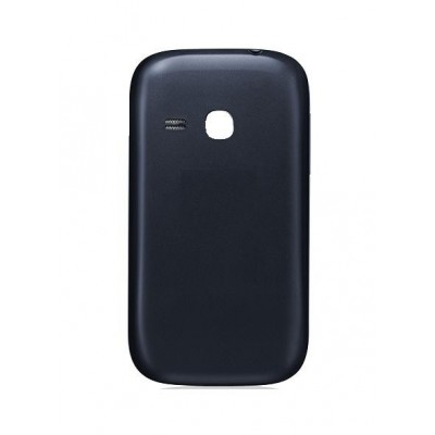 Back Panel Cover For Samsung Galaxy Young Duos S6312 Black - Maxbhi.com