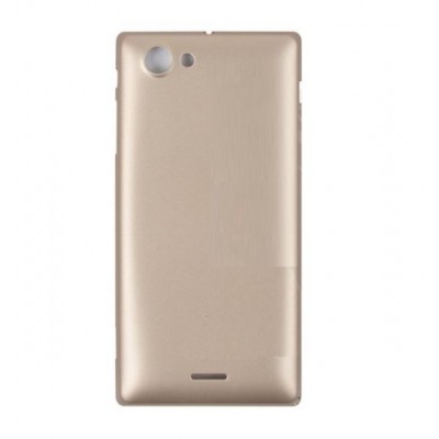 Back Panel Cover For Sony Xperia J St26i Gold - Maxbhi.com