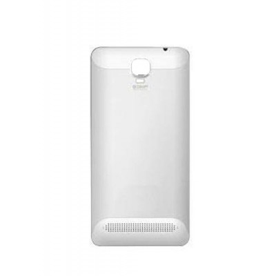 Back Panel Cover For Spice Mi506 Stellar Mettle Icon White - Maxbhi.com