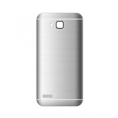 Back Panel Cover For Spice Stellar Xlife M5 Plus Silver - Maxbhi.com
