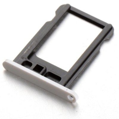 SIM Card Holder Tray for Nokia Lumia 730 Dual SIM - White - Maxbhi.com