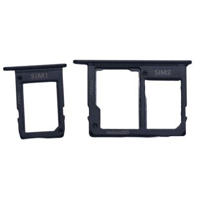 Sim Card Holder Tray For Samsung Galaxy A5 2016 Black - Maxbhi Com