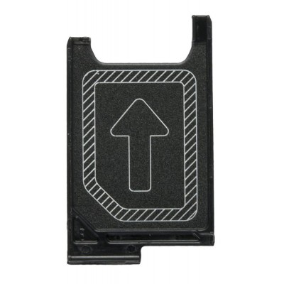 Sim Card Holder Tray For Sony Xperia Z3 Black - Maxbhi Com