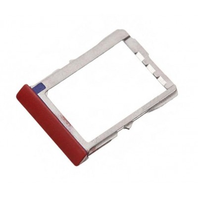 Sim Card Holder Tray For Htc Window 8x Lte Adr6990 Red - Maxbhi Com