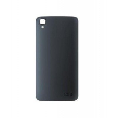 Back Panel Cover For Intex Aqua Speed Black - Maxbhi.com