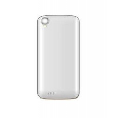 Back Panel Cover For Intex Aqua Speed White - Maxbhi.com