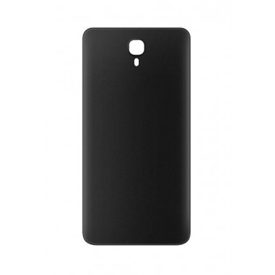 Back Panel Cover For Intex Aqua Star 2 Black - Maxbhi.com
