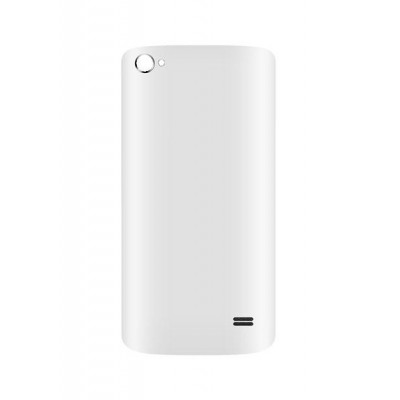 Back Panel Cover For Intex Aqua Star 2 Hd Silver - Maxbhi.com