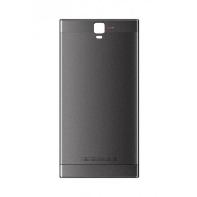 Back Panel Cover For Lava Iris 504q Plus Black - Maxbhi.com