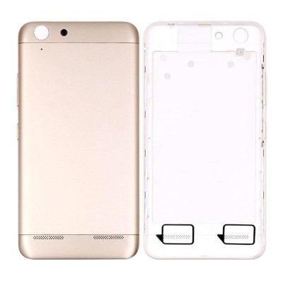 Back Panel Cover For Lenovo Vibe K5 Plus Gold - Maxbhi Com