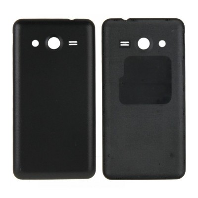 Back Panel Cover For Samsung Galaxy Core 2 Duos Black - Maxbhi Com