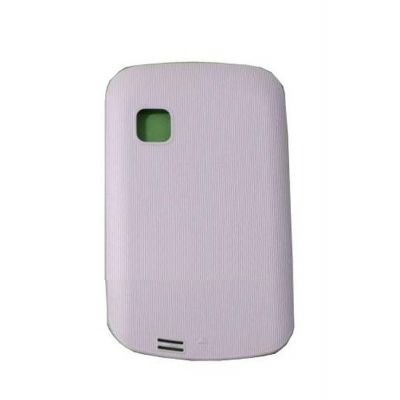 Back Panel Cover For Samsung Galaxy Fit S5670 White Black - Maxbhi.com