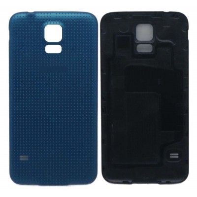 Back Panel Cover For Samsung Galaxy S5 Smg900h Blue - Maxbhi Com
