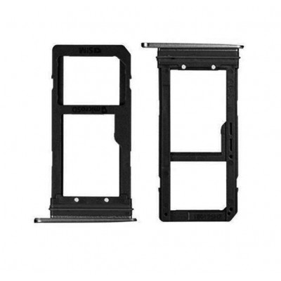 Sim Card Holder Tray For Samsung Galaxy S7 Black - Maxbhi Com