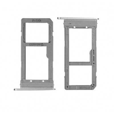 Sim Card Holder Tray For Samsung Galaxy S7 Silver - Maxbhi Com