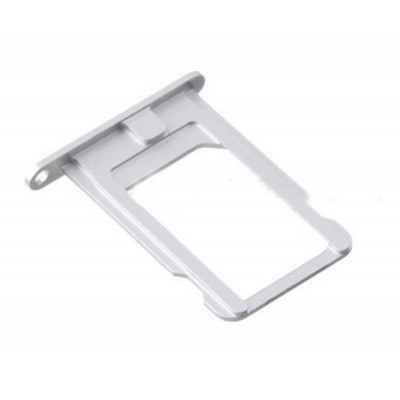 SIM Card Holder Tray for HTC Desire A8180 - Silver - Maxbhi.com