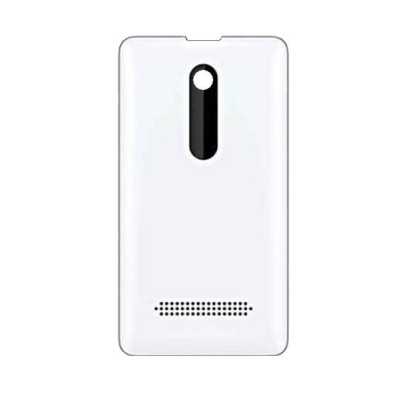 Back Panel Cover For Nokia Asha 210 Dual Sim White - Maxbhi.com