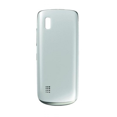 Back Panel Cover For Nokia Asha 300 Silver - Maxbhi.com