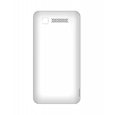 Back Panel Cover For Intex Aqua 3g Silver - Maxbhi.com