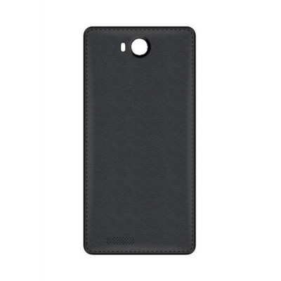 Back Panel Cover For Intex Aqua Star Hd Black - Maxbhi.com
