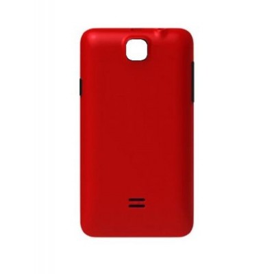 Back Panel Cover For Micromax Bolt A58 Red - Maxbhi.com