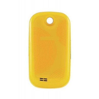 Back Panel Cover For Samsung Corby S3653 Yellow - Maxbhi.com