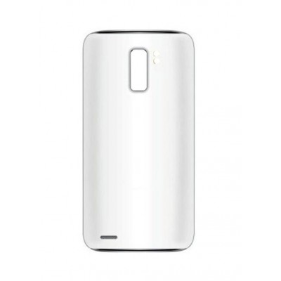 Back Panel Cover For Spice Mi525 Pinnacle Fhd White - Maxbhi.com
