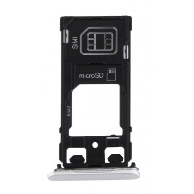 Sim Card Holder Tray For Sony Xperia X Performance Dual White - Maxbhi Com