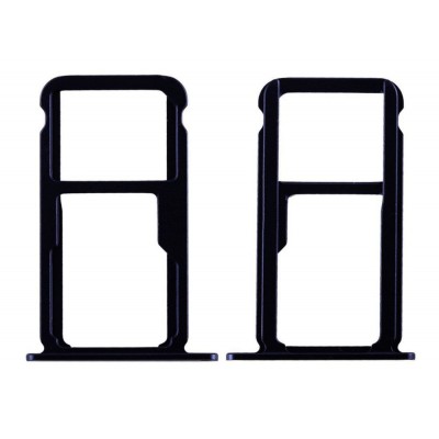Sim Card Holder Tray For Honor 8 Black - Maxbhi Com