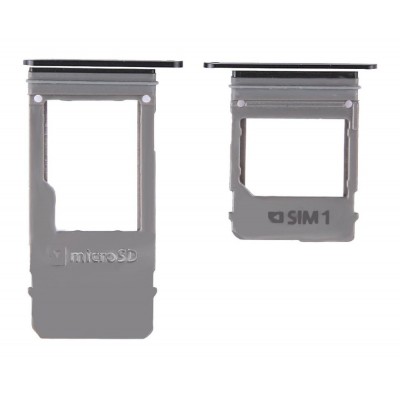 Sim Card Holder Tray For Samsung Galaxy A7 2017 Black - Maxbhi Com