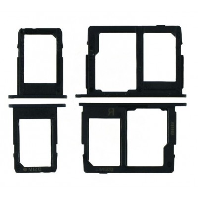 Sim Card Holder Tray For Samsung Galaxy J7 Prime Black - Maxbhi Com