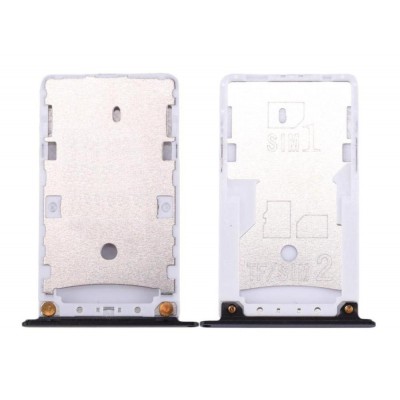 Sim Card Holder Tray For Xiaomi Redmi Note 4 Mediatek Black - Maxbhi Com